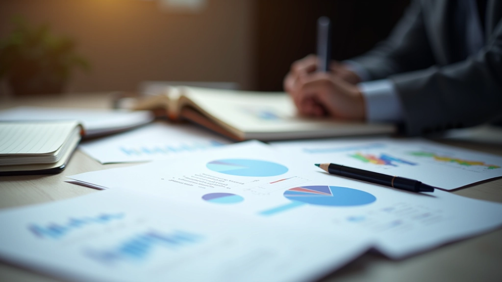 Forschungsarbeitsplatz mit Mietmarkt-Analysedaten und Dokumenten